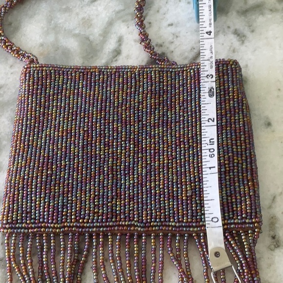 Vintage Inge Christopher multicolor beaded bag - Picture 6 of 7